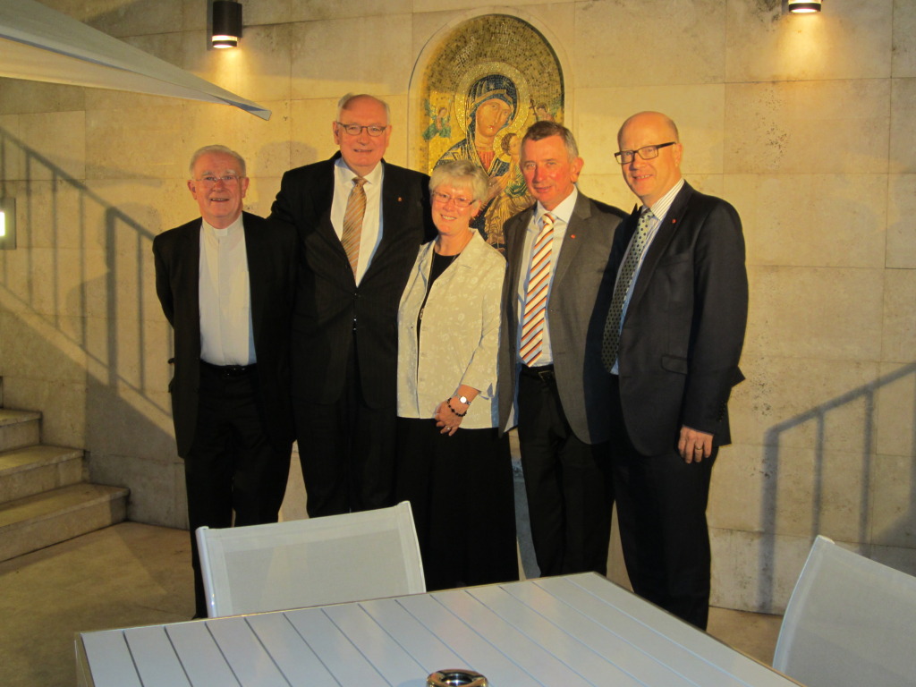 2014_03 Mar15 Photo - Dinner with Ambassador McCarthy at Domus Australia, Rome